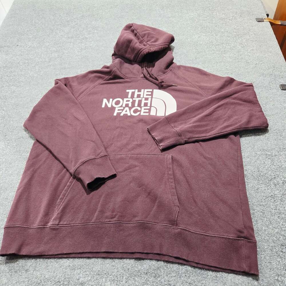 The North Face Women's Half Dome Pullover Hoodie Purple XXL